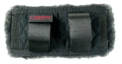 Discount HORSE DREAM IMPORTER Christ Lammfelle by HorseDream Sheepskin Chin Padding Black