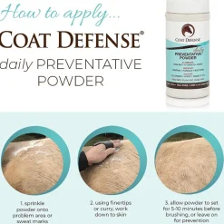 Best HORSEPOWDER INC Coat Defense® Daily Preventative Powder