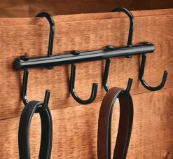 Hot KING YOUNG Collapsible 6-Hook Tack Rack Black
