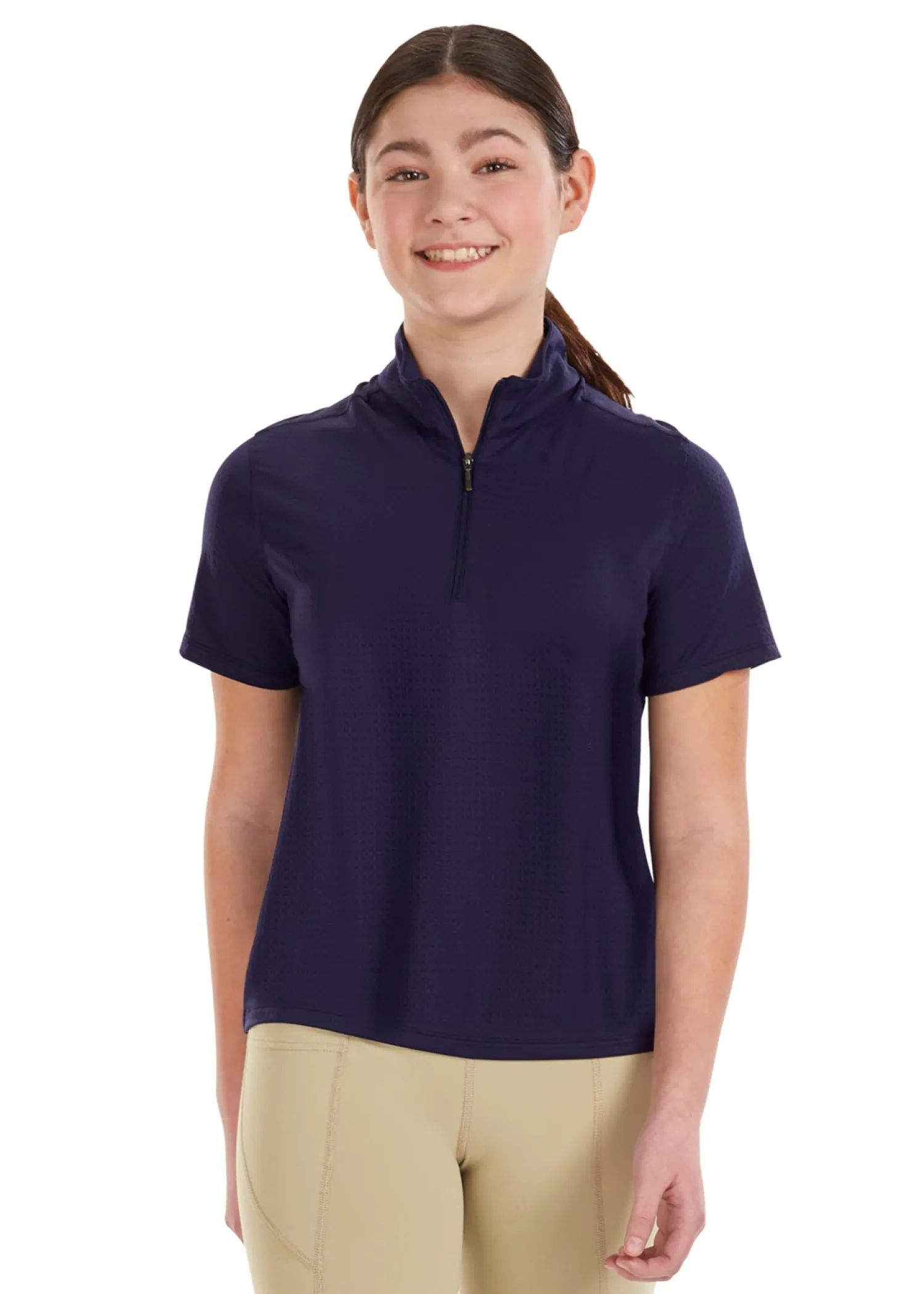Outlet KIRSCH CoolBlast® 100 Kids’ Short Sleeve Shirt Midnight