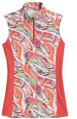 Outlet KIRSCH CoolBlast® 100 Ladies’ Lakeland Sleeveless Print Shirt