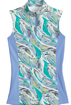 Outlet KIRSCH CoolBlast® 100 Ladies’ Lakeland Sleeveless Print Shirt