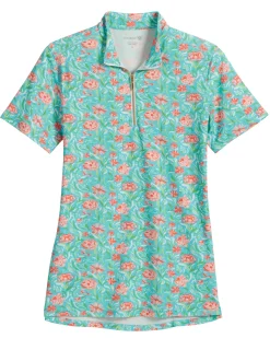 Sale KIRSCH CoolBlast® 100 Ladies’ Siobhan Short Sleeve Shirt Pony Posies