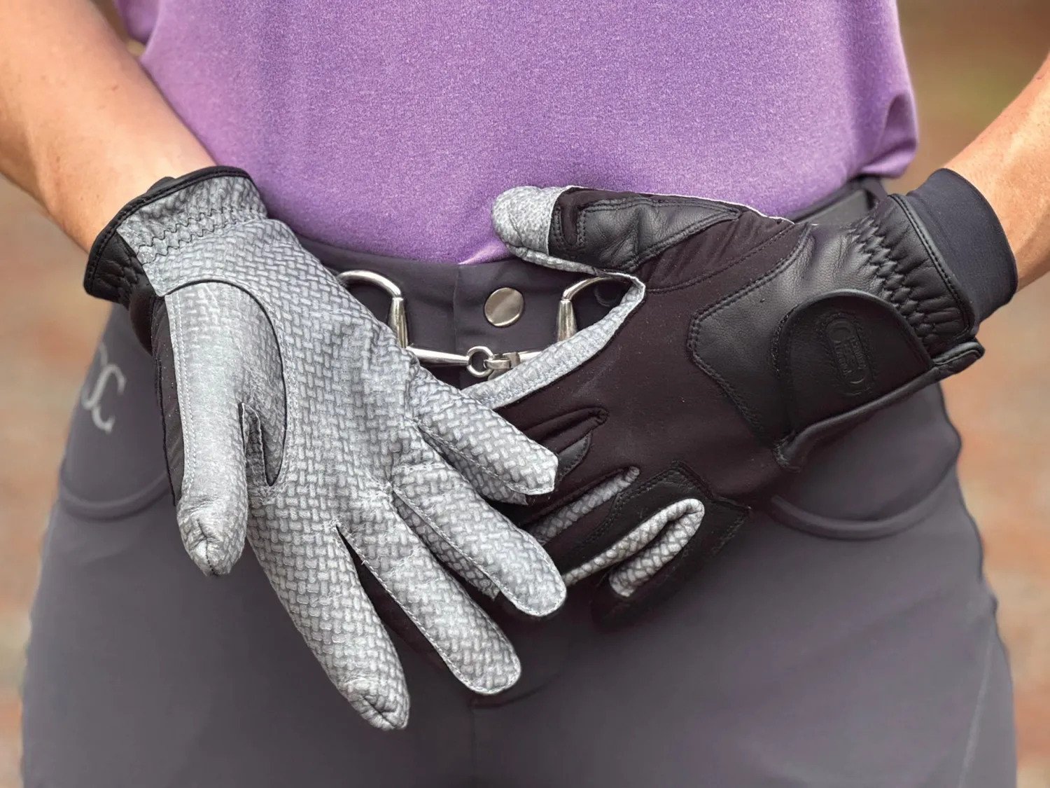 New CORRECT CONNECT Winter Oil-Tac Copper Tech™ Compression Glove Black