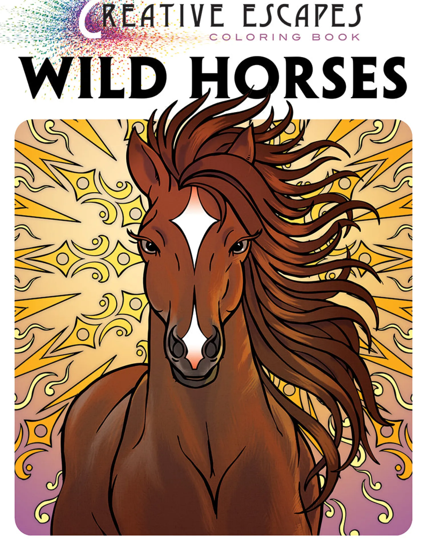 Discount SKYHORSE PUBLISHING Creative Escapes Coloring Book: Wild Horses