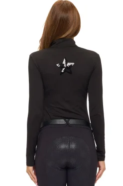 Outlet DANCING EQUESTRIAN Ladies’ "Ride" Long-Sleeve Base Layer Shirt