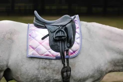 Best JPC EQUESTRIAN Dapplebay Haze Dressage Saddle Pad Lavender