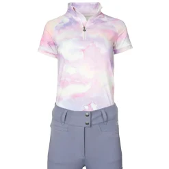 Online JPC EQUESTRIAN Dapplebay Haze Short-Sleeve Sun Shirt Lavender