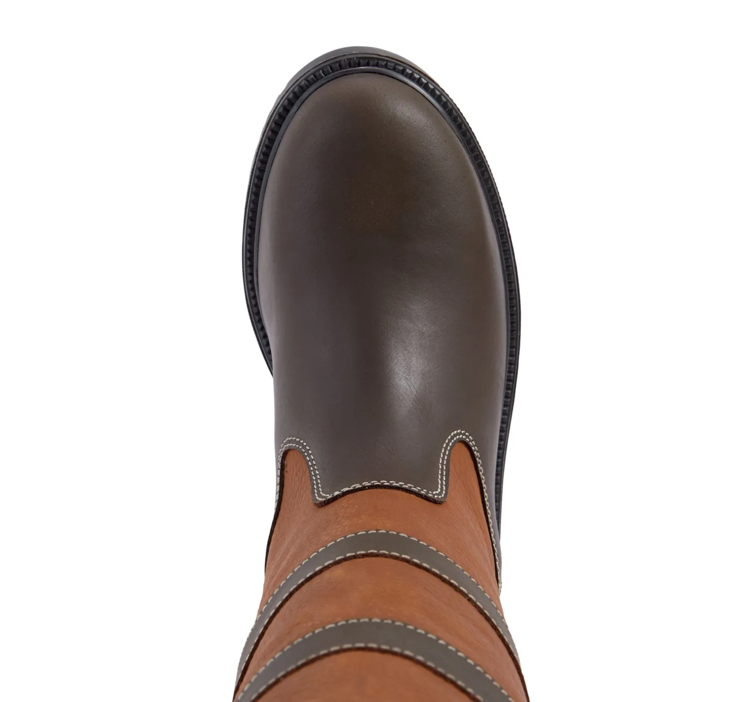 Clearance GLOBAL EXPORTS DS Chevron H2O Boots Brown