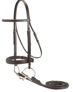 Discount HARMOHN KRAFT DS Classic Derby Bridle Oakbark