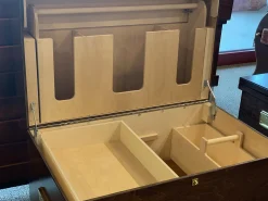 New PHOENIX WEST DS Hardwood Trunk with Bandage Lid