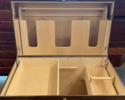 New PHOENIX WEST DS Hardwood Trunk with Bandage Lid