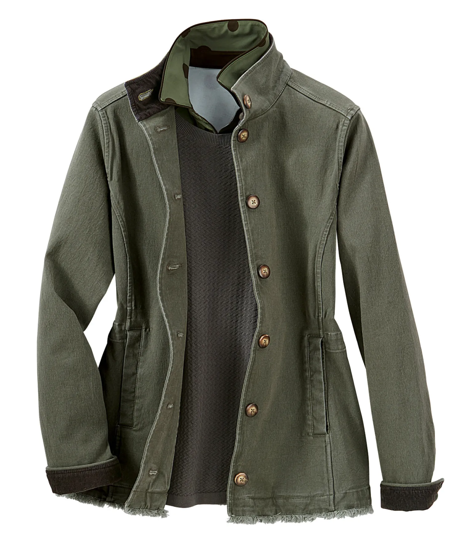 Sale KIRSCH DS Ladies’ Barn Coat Distressed Hemlock
