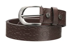 SAVI GLOBAL FASHION DS Ladies’ Bit-by-Bit™ Embossed Leather Belt