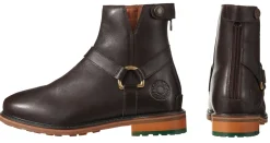 Sale PUSHKAR INTL DS Ladies’ Huntsville Harness Ankle Boots Brown