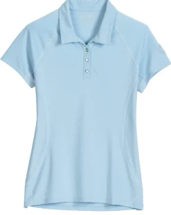 Best KIRSCH DS Ladies’ Iva Short Sleeve Polo Shirt