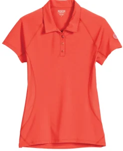 Best KIRSCH DS Ladies’ Iva Short Sleeve Polo Shirt