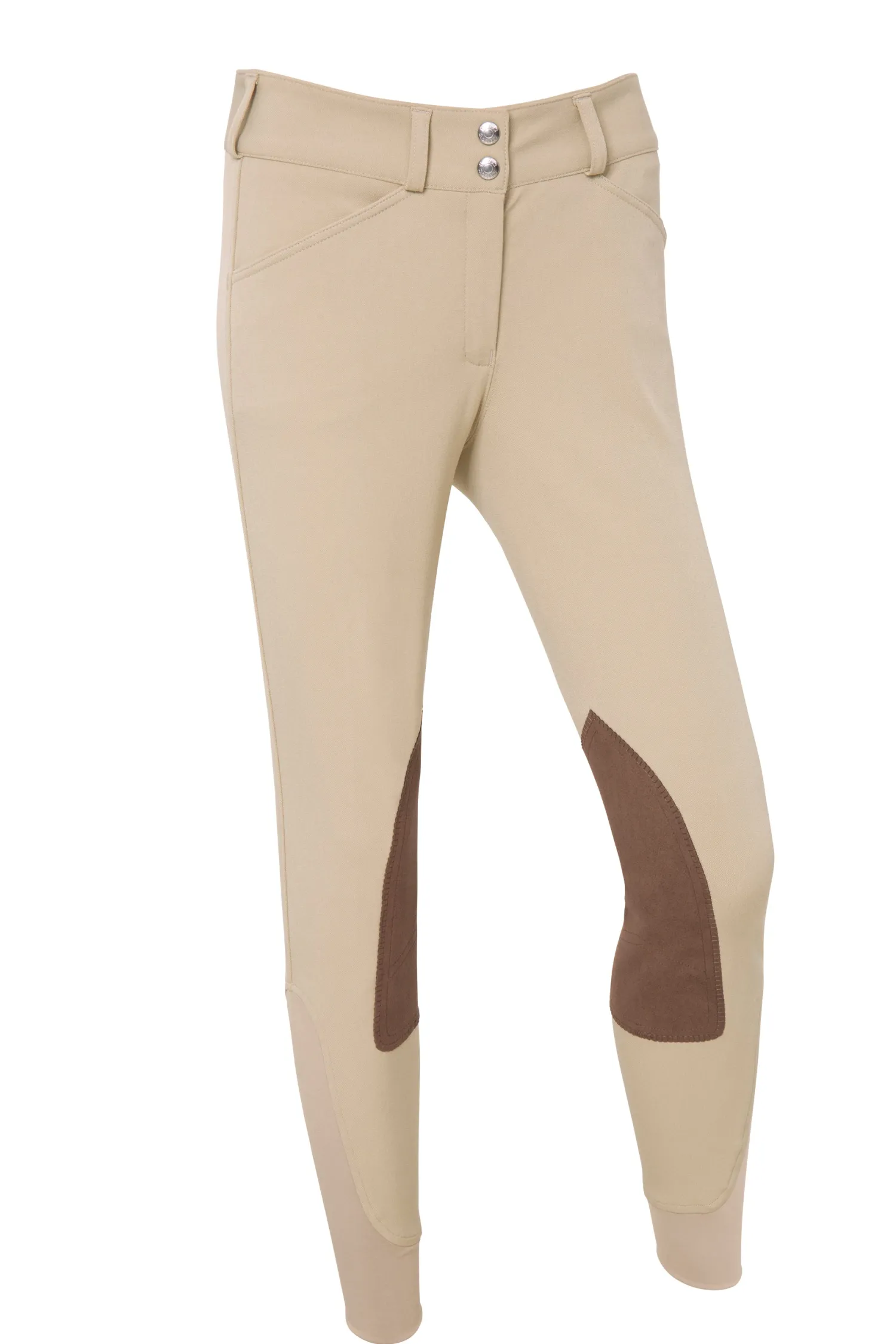Sale SUPERHOUSE DS Ladies' Wellesley Competition Knee-Patch Breech Tan