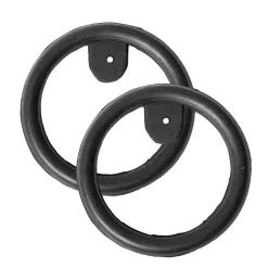 New SHIVAM DS Peacock Loop Rings Black