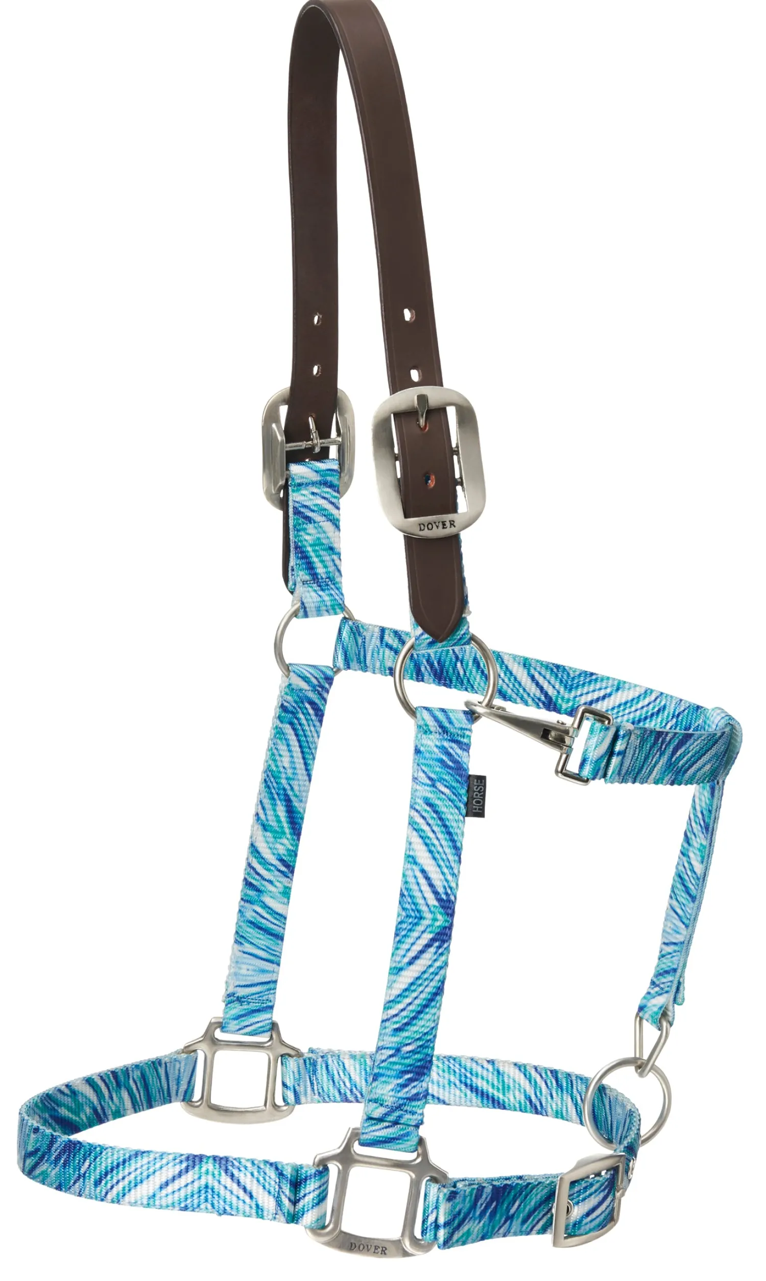 New TEXT HORSE DS Printed Nylon Breakaway Halter
