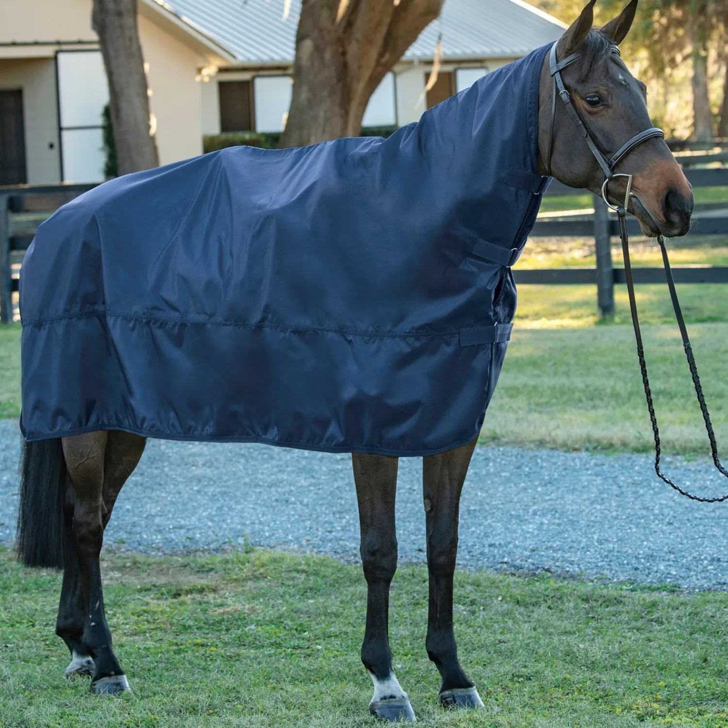 S.K. EXPORTS DS Rain Sheet Navy