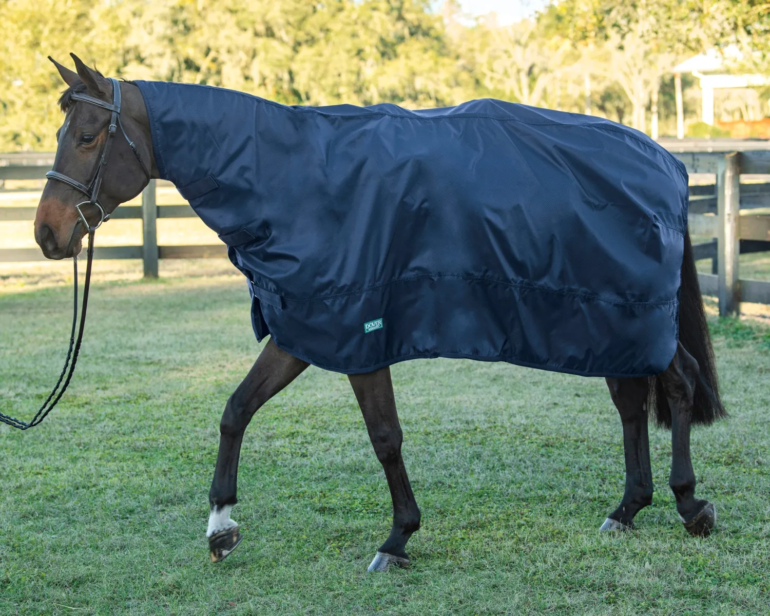 S.K. EXPORTS DS Rain Sheet Navy