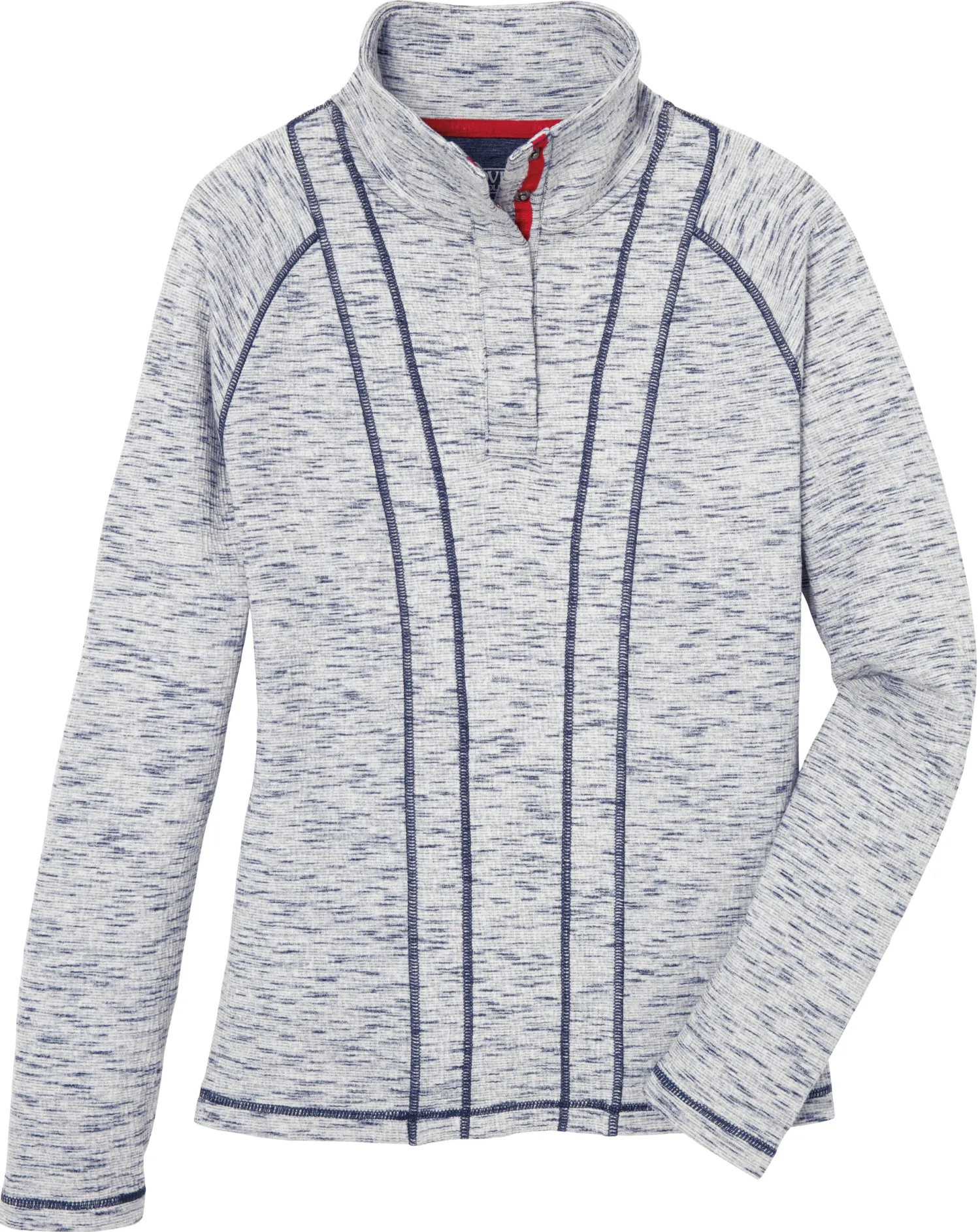 Outlet KIRSCH DS Textured Snap Neck Pullover