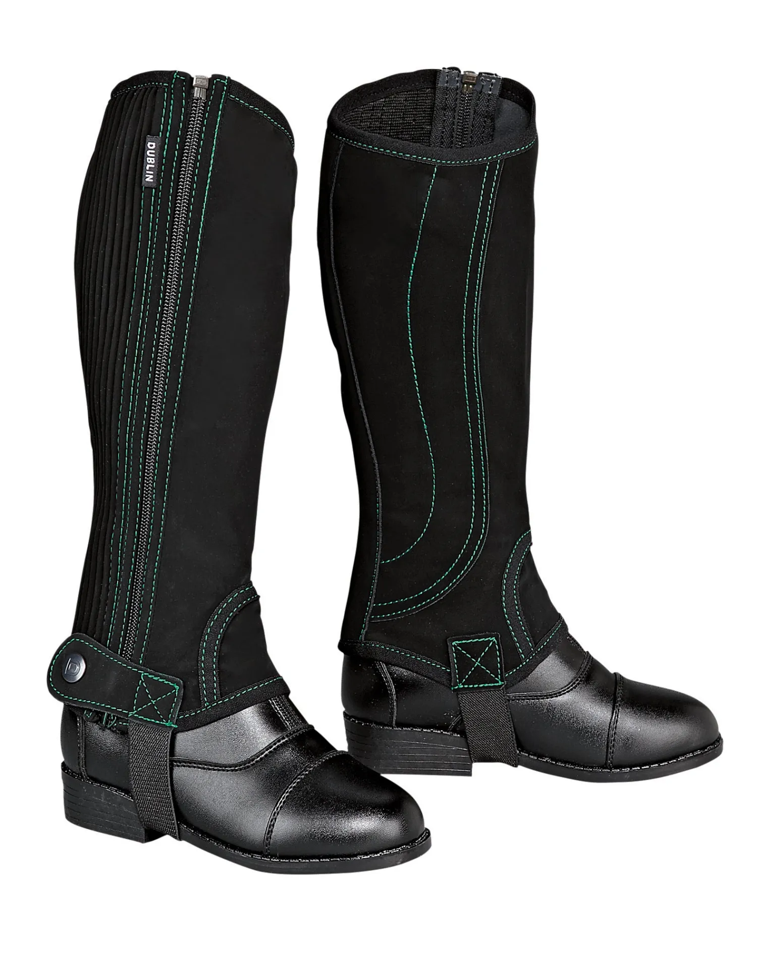 New WEATHERBEETA Dublin® Children's Easy-Care Contrast Stitch Half Chaps