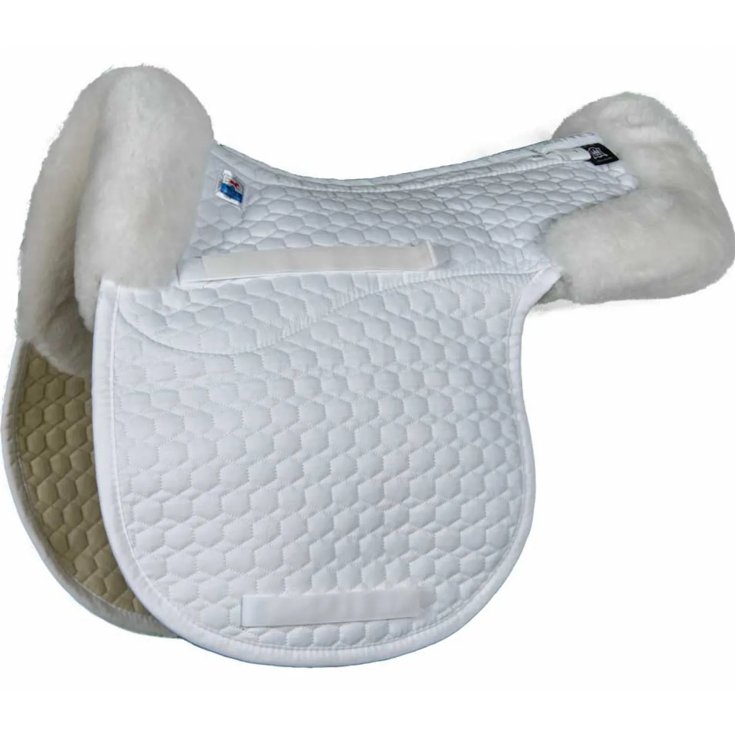 Clearance WORLD EQUSTRN BRNDS E.A. Mattes All-Purpose Contour Pad with Rear Trim & Bare Flaps