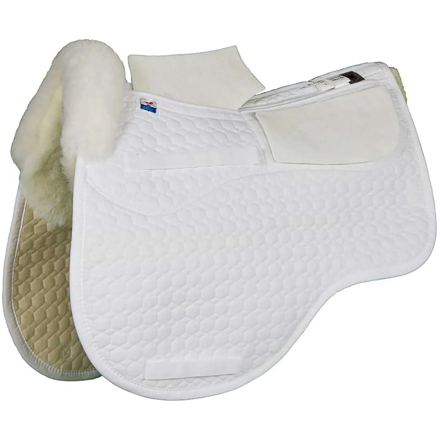 Sale WORLD EQUSTRN BRNDS E.A. Mattes All-Purpose Eurofit Correction Pad with Bare Flaps and Pockets for Shims
