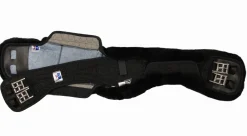 New WORLD EQUSTRN BRNDS E.A. Mattes Crescent Short Girth with Detachable Cover