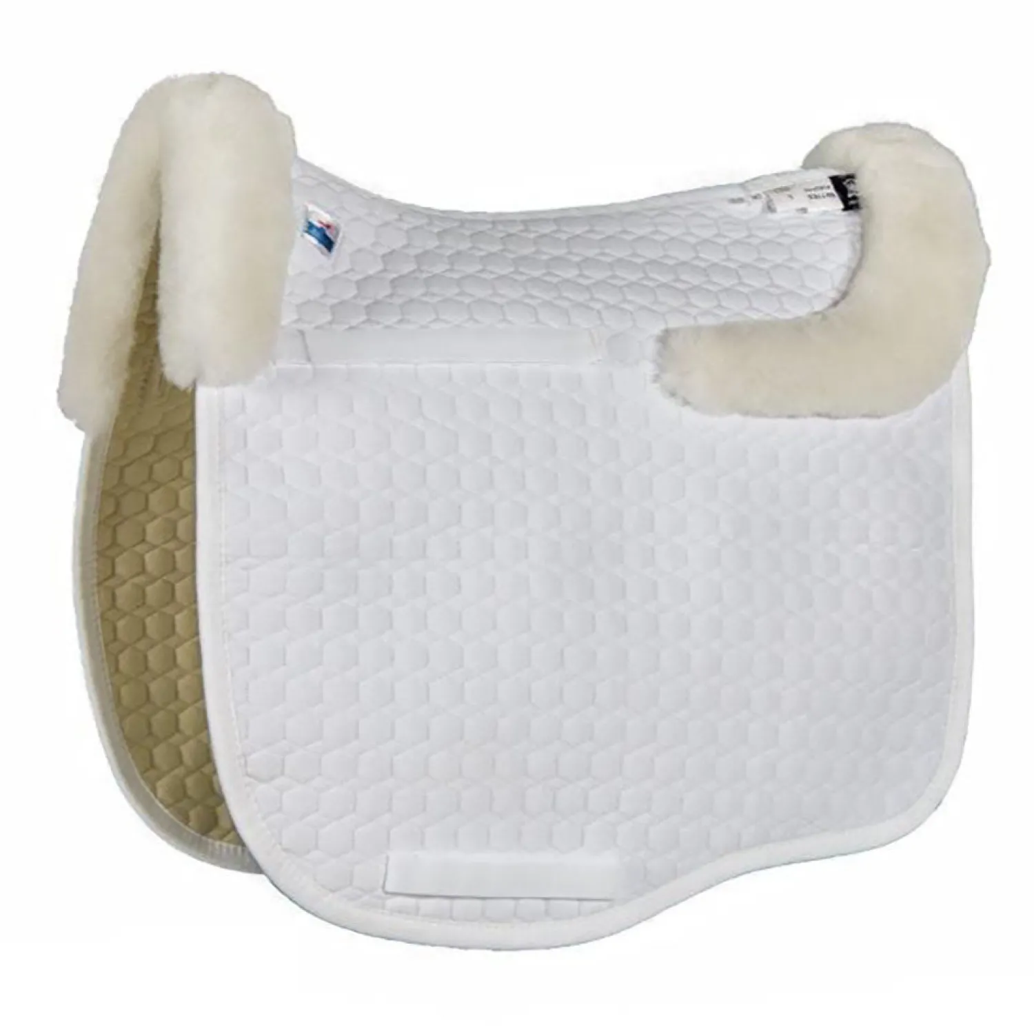 New WORLD EQUSTRN BRNDS E.A. Mattes EuroFit All-Purpose Pad without Sheepskin Panels; Front & Rear Trim Only