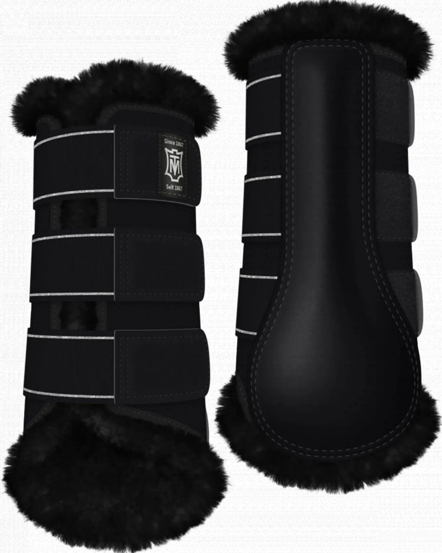 Online WORLD EQUSTRN BRNDS E.A. Mattes Front Sheepskin Boots