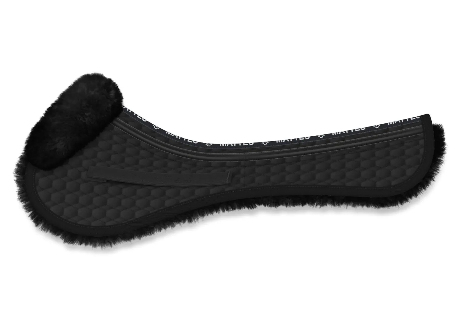 Clearance WORLD EQUSTRN BRNDS E.A. Mattes Jump Correction Half Pad with Pockets for Shims