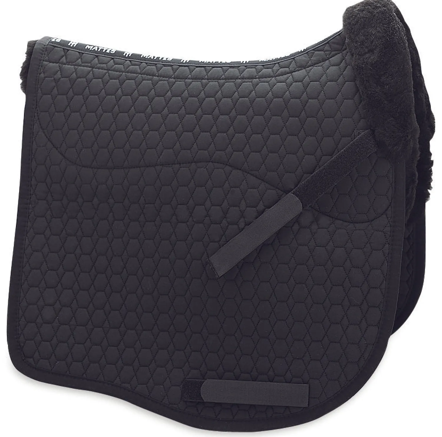 Sale WORLD EQUSTRN BRNDS E.A. Mattes Dressage EuroFit Pad with Bare Flaps