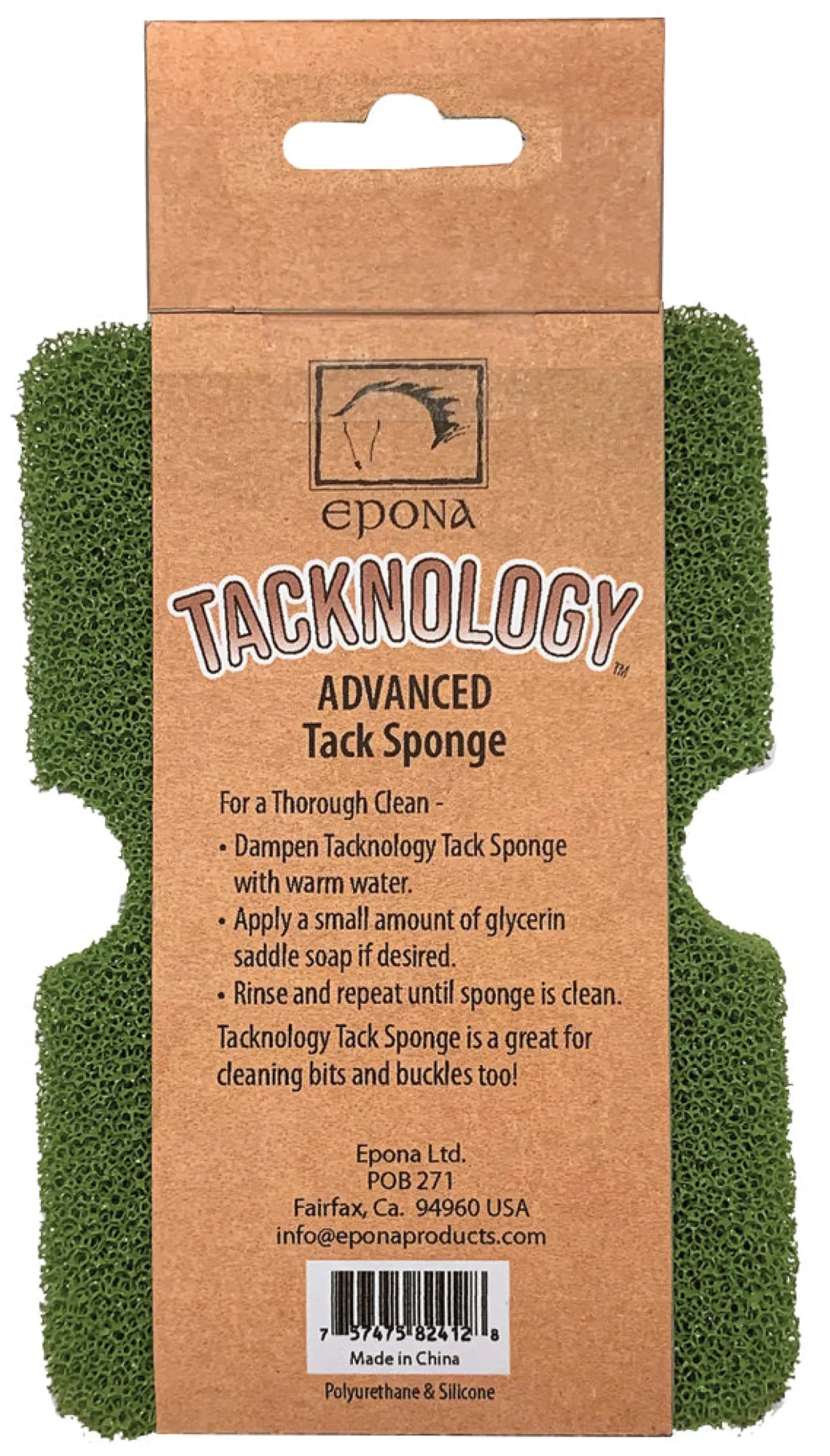 Discount EPONA LTD Epona Tacknology Tack Sponge™ Moss Green