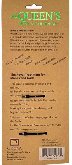 Clearance EPONA LTD Epona The Queen’s Mane & Tail Brush Straw