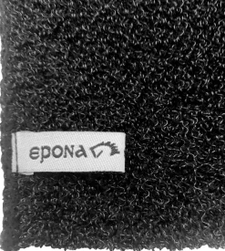 Outlet EPONA LTD Epona Tiger’s Tongue® Scrubby Bath Cloth Black