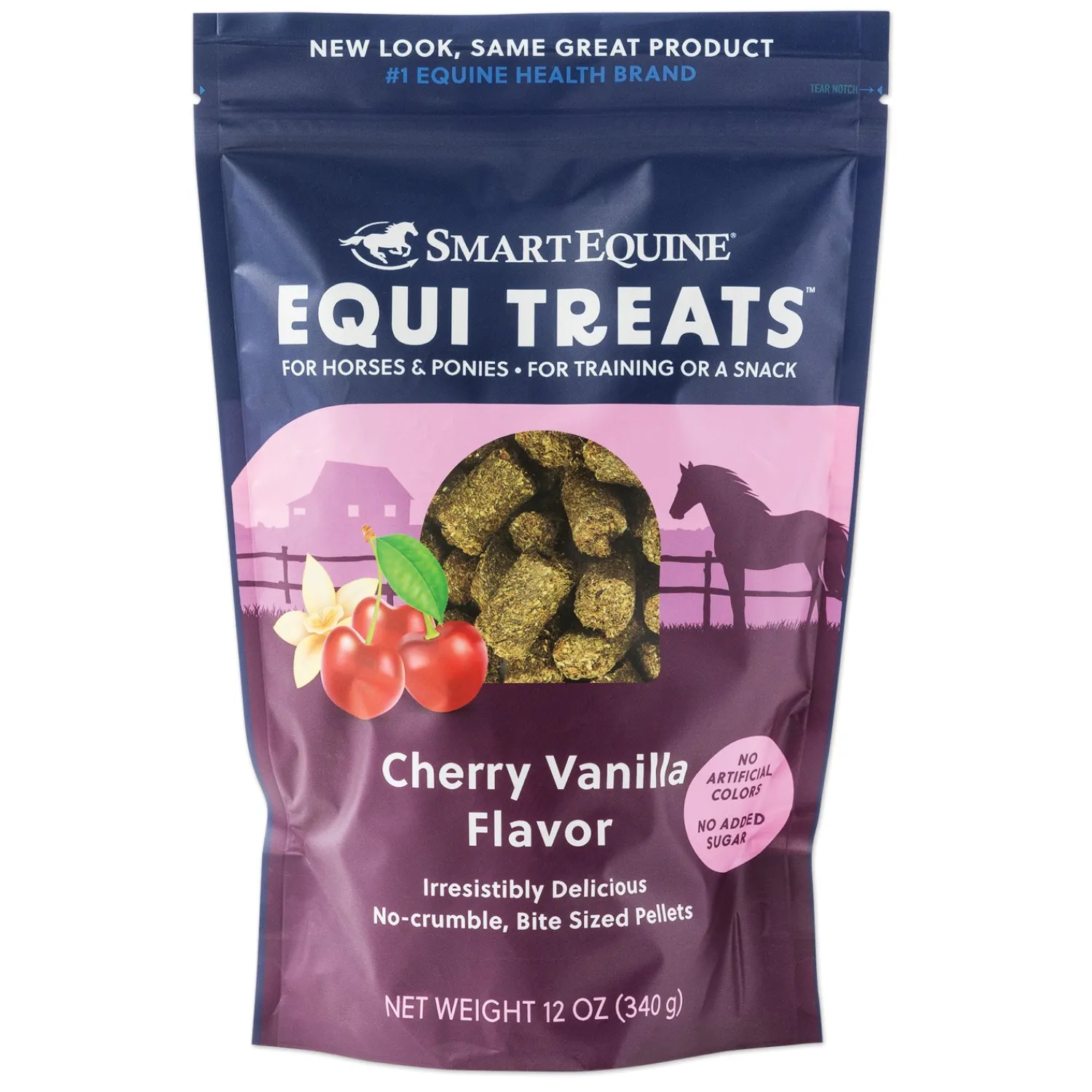 Clearance ANIMAL HEALTH INTERNATIONAL Equi Treats™ Bite Sized Pellets by SmartEquine™ - 12 oz