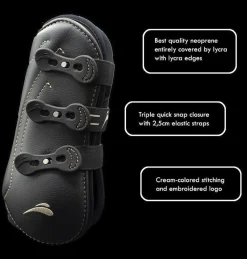 Online JPC EQUESTRIAN eQuick Glam Front Boots Black