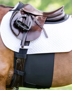 EQUIFIT ® BellyBand+™ with Fleece Black