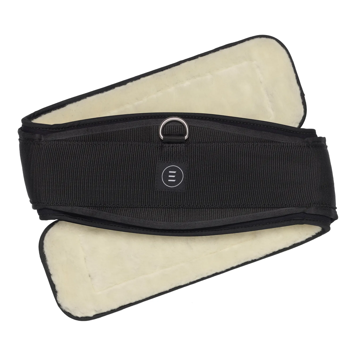 EQUIFIT ® Essential Dressage Schooling Girth with SheepsWool™ Liner Black