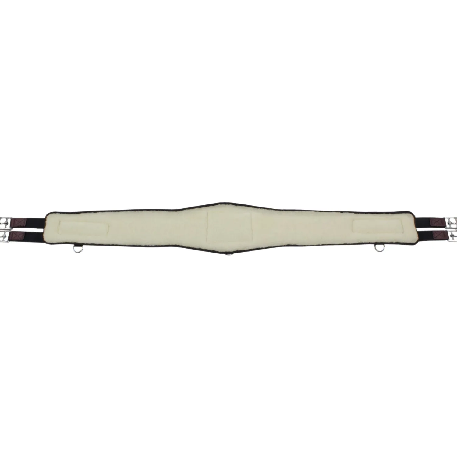EQUIFIT ® Essential Schooling Girth with SheepsWool™ Liner Brown/Black