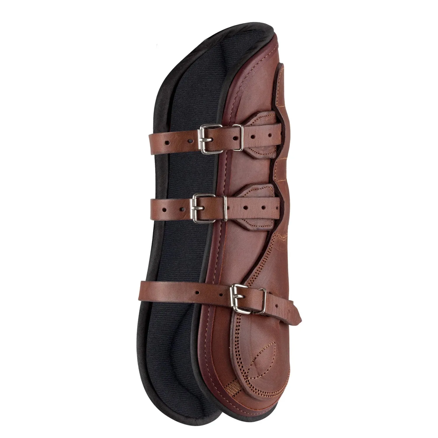 EQUIFIT ® T-Boot Luxe™ Front Boots Brown