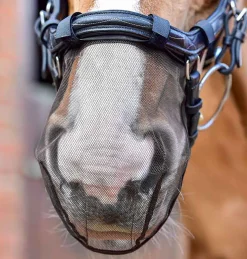Outlet WORLD EQUSTRN BRNDS Equilibrium Net Relief Muzzle Net for Horseware® Micklem® Bridle Black