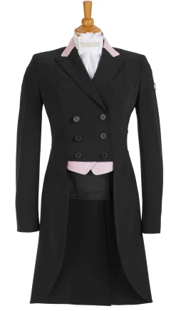 New EQUILINE AMERICA Equiline Ladies’ Cadence Shadbelly Black/Pink/Silver Glitter