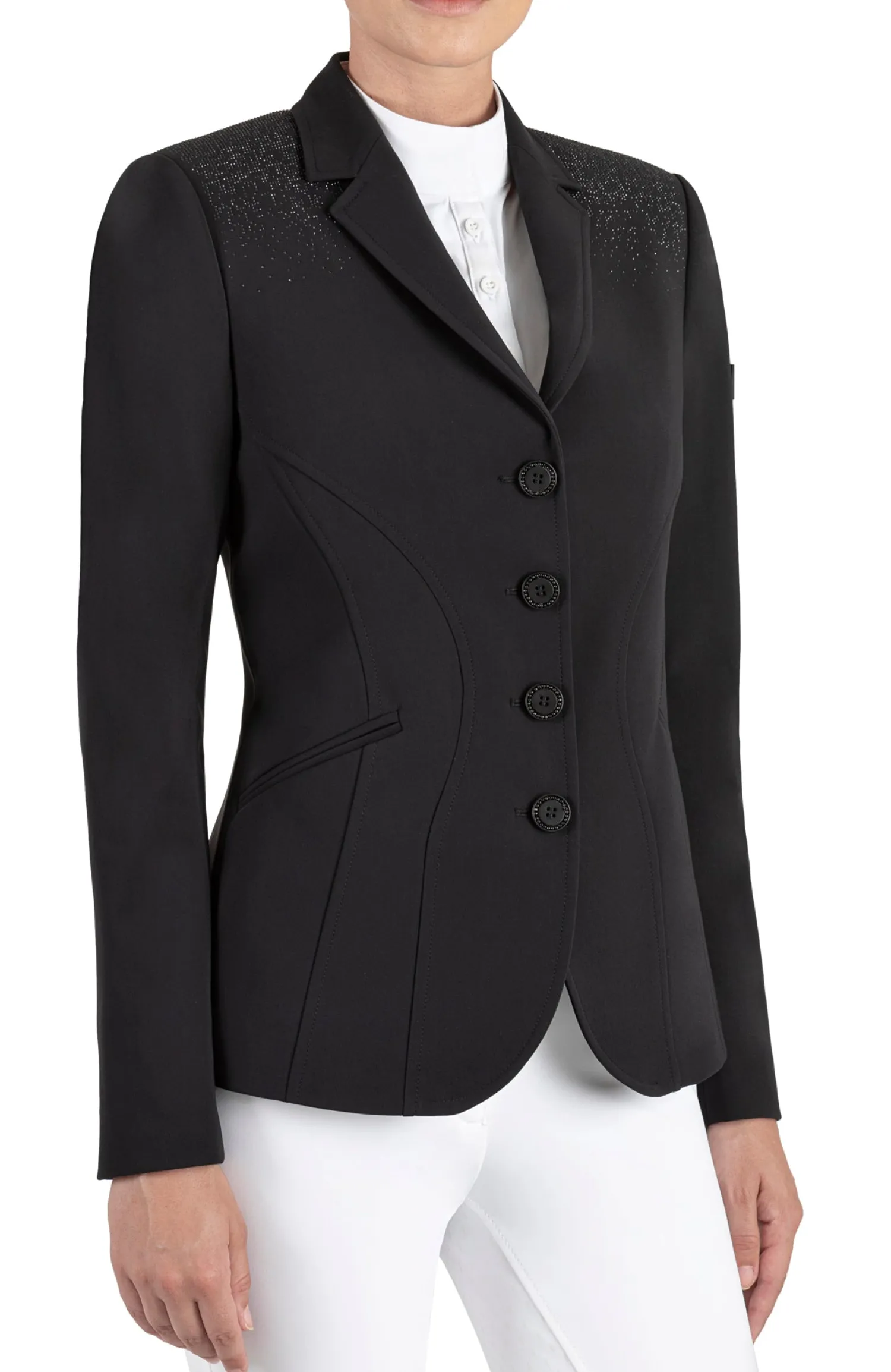 Clearance EQUILINE AMERICA Equiline Ladies’ Grimmy Competition Coat Black