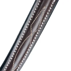 Outlet EQUINAVIA Valkyrie Fancy-Stitched Standing Martingale Chocolate Brown
