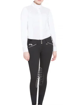 Outlet JPC EQUESTRIAN Equine Couture™ Ladies' Brittni Silicone Knee-Patch Breech