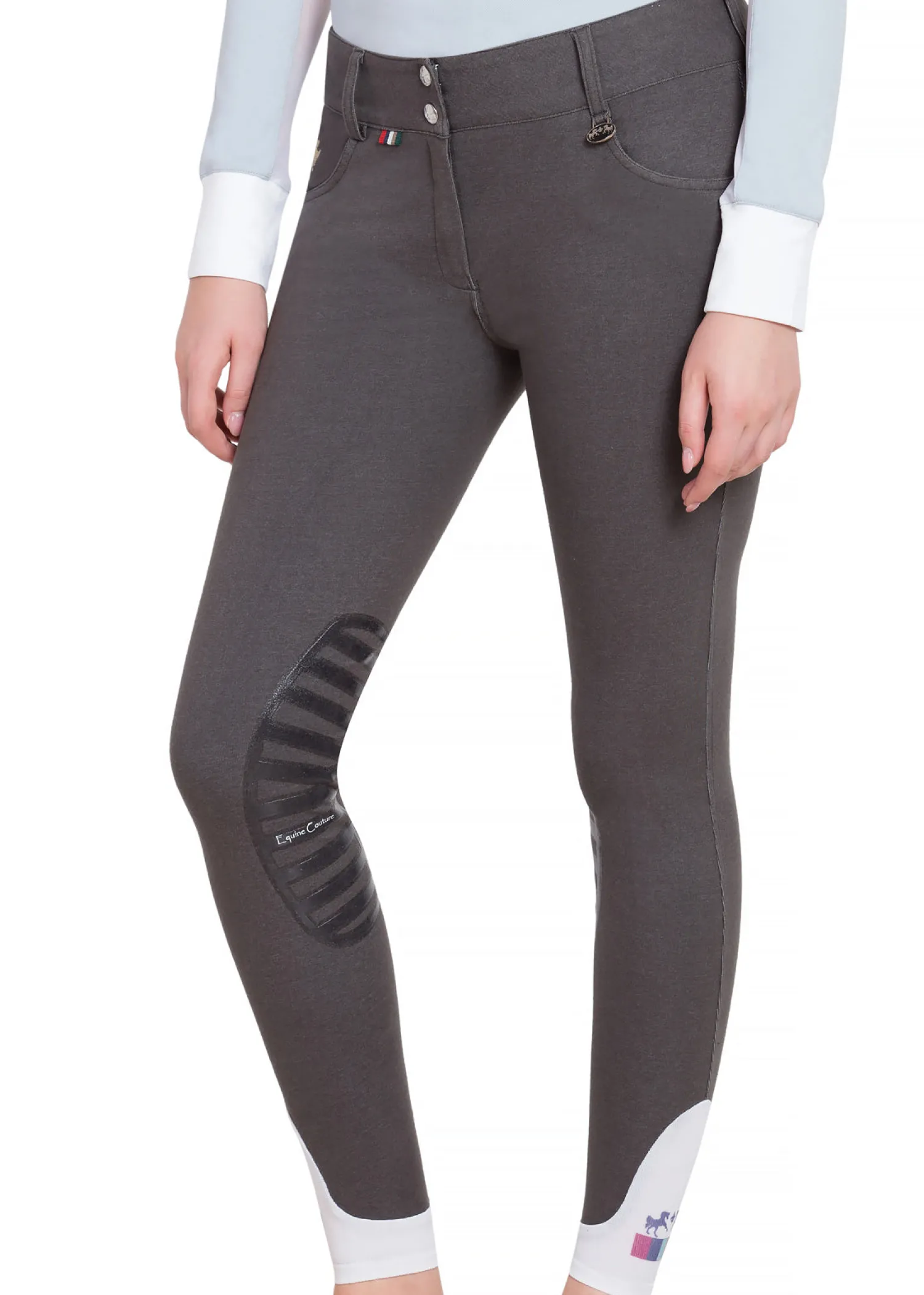 New JPC EQUESTRIAN Equine Couture™ Ladies' Sophie Silicone Knee-Patch Breech